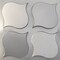 Ekena Millwork 19 5/8in. W x 19 5/8in. H Clover EnduraWall Decorative 3D Wall Panel Covers 2.67 Sq. Ft. WP20X20CVCST - alternate 1